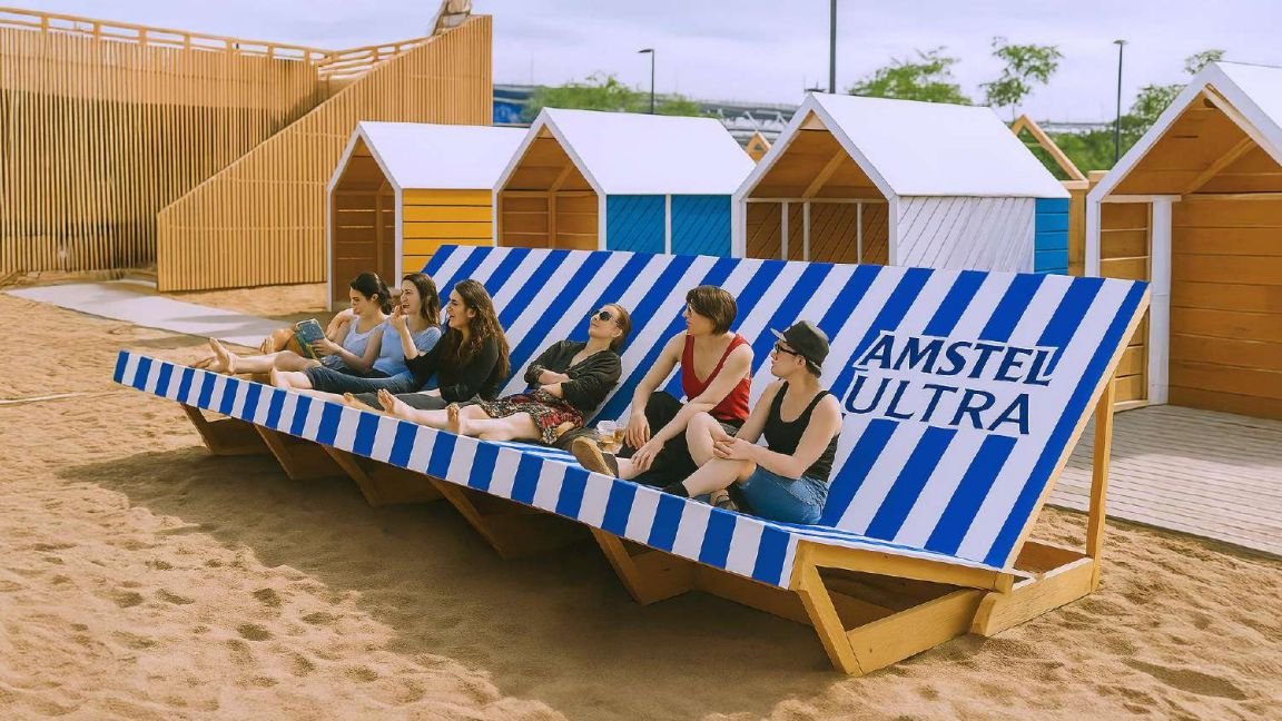 Amstel Ultra — Hamaca de playa