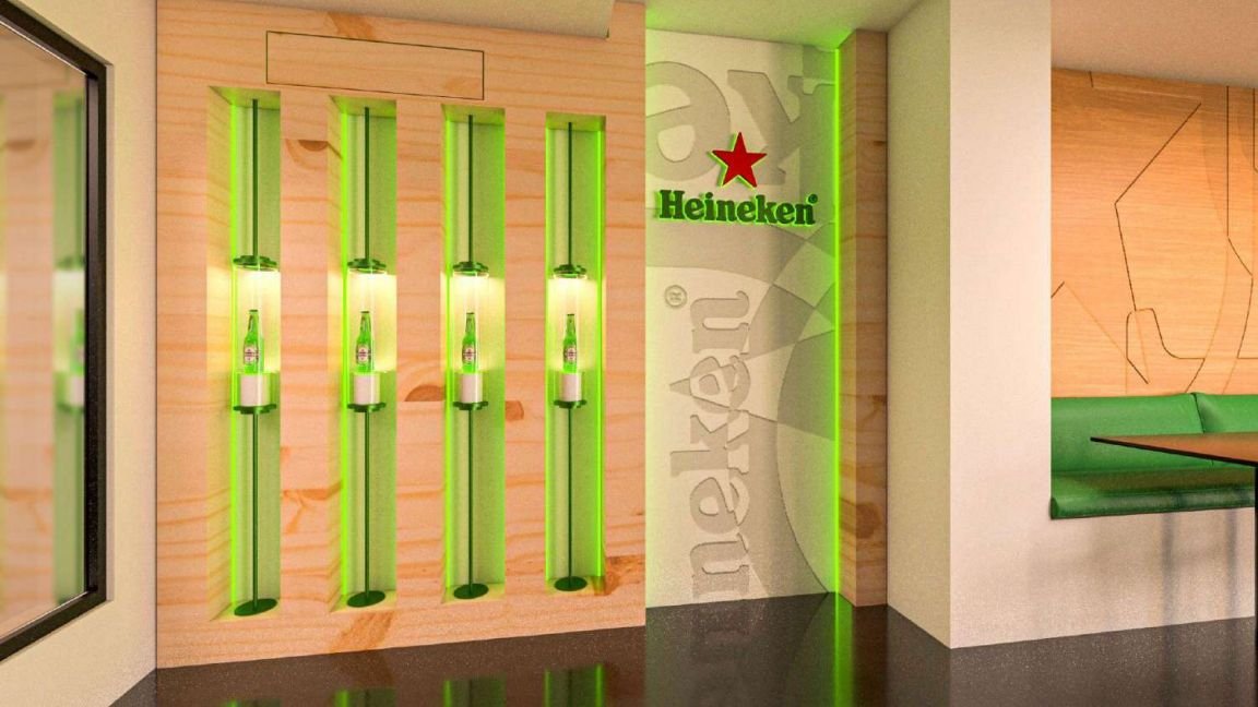 Heineken — Nichos iluminados