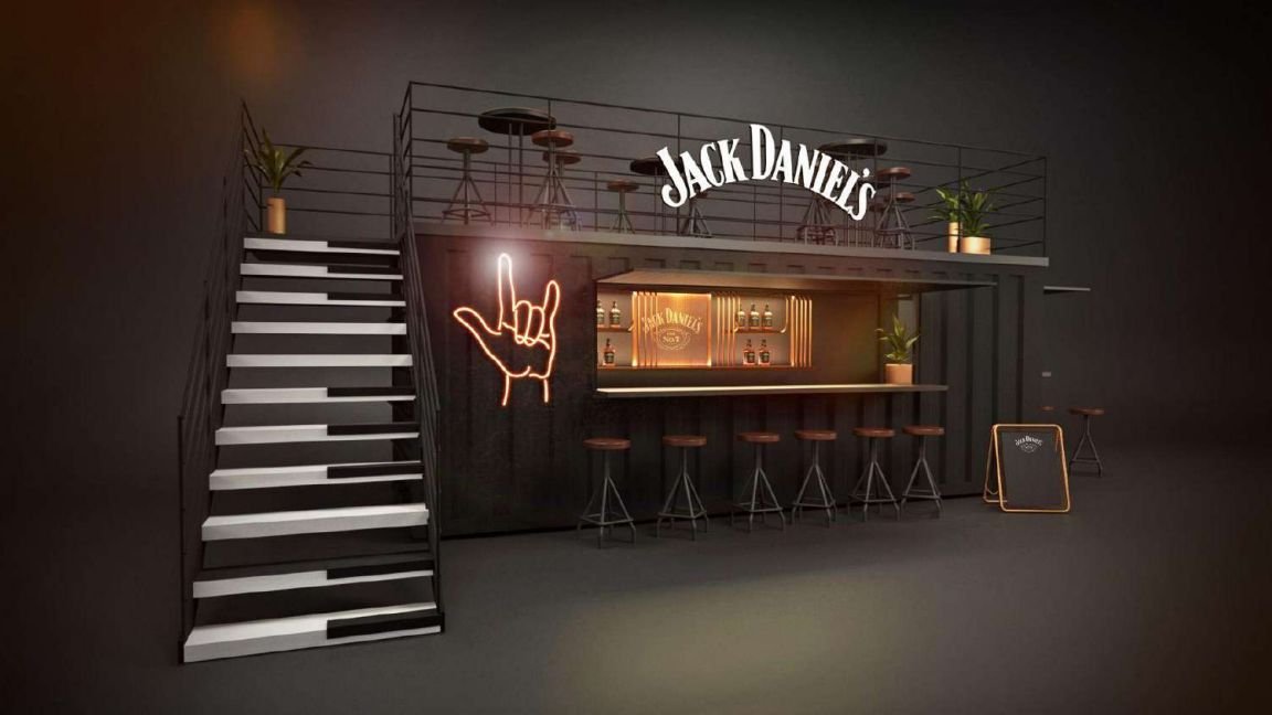 Jack Daniel's — Bar de dos plantas