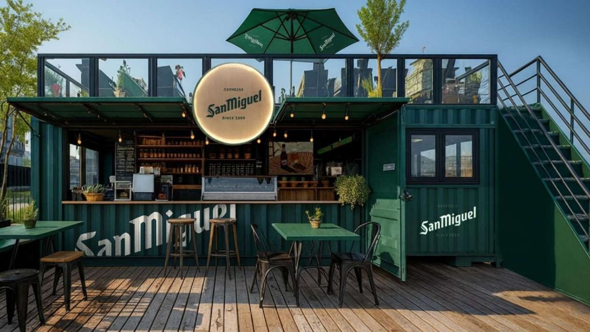 San Miguel — Bar contenedor